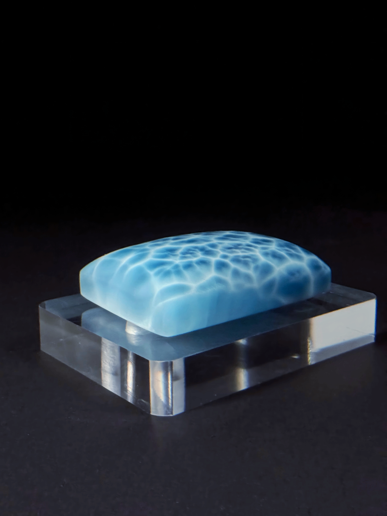 高玉化拉利瑪 方牌 裸石 項鍊素材 無事牌 DIY 飾品用原石